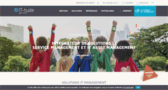Desktop Screenshot of it-tude.fr